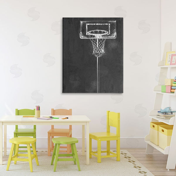 Stupell Industries Kim Allen | Basketball Dunk Score