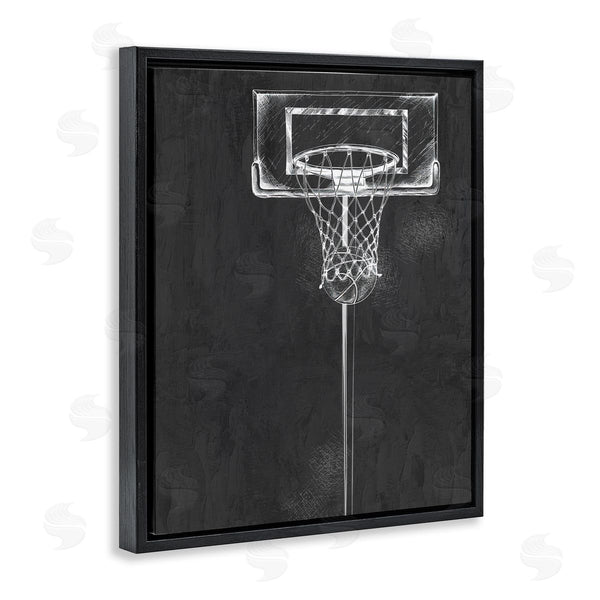 Stupell Industries Kim Allen | Basketball Dunk Score