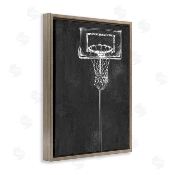 Stupell Industries Kim Allen | Basketball Dunk Score