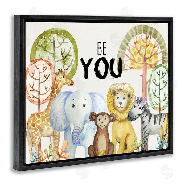 Stupell Industries Kim Allen | Be You Jungle Animals