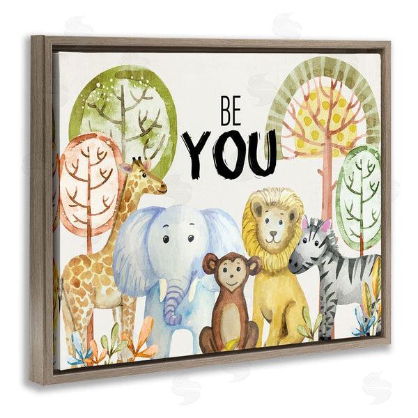 Stupell Industries Kim Allen | Be You Jungle Animals