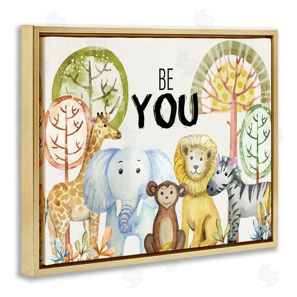 Stupell Industries Kim Allen | Be You Jungle Animals