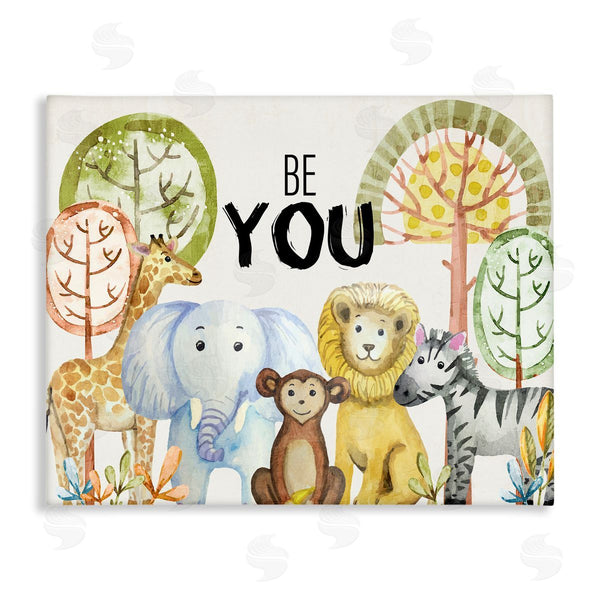 stupell industries Kim Allen | Be You Jungle Animals