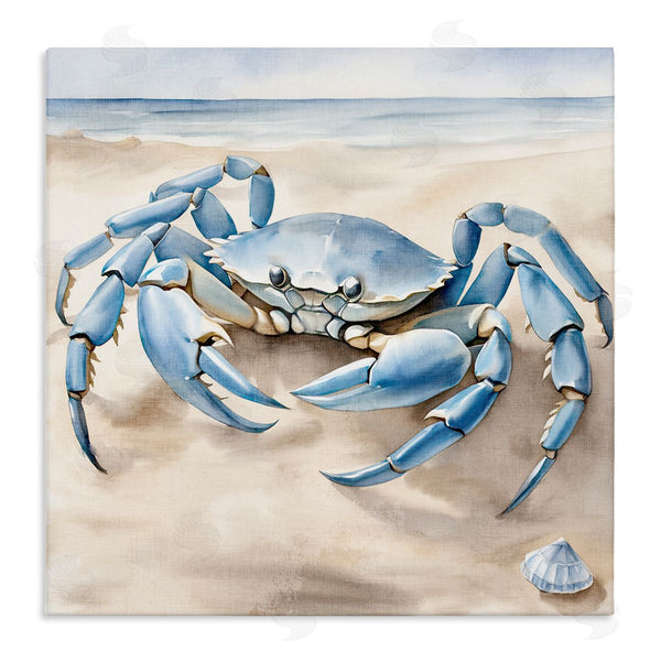 stupell industries Kim Allen | Blue Crab on Beach