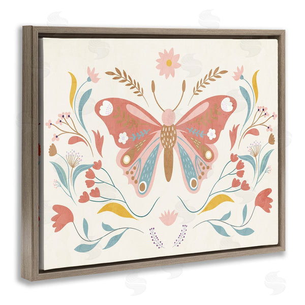 Stupell Industries Kim Allen | Boho Folk Butterfly