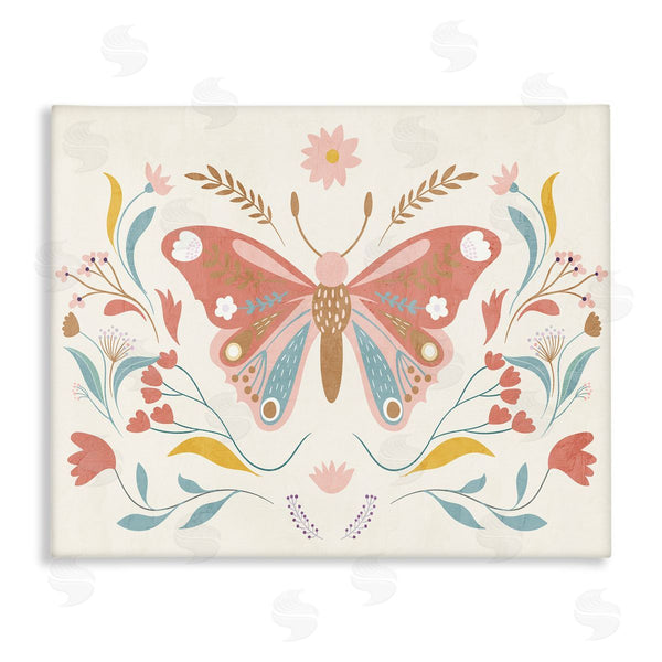 stupell industries Kim Allen | Boho Folk Butterfly