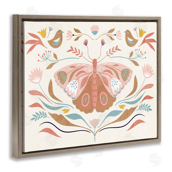Stupell Industries Kim Allen | Boho Folk Moth