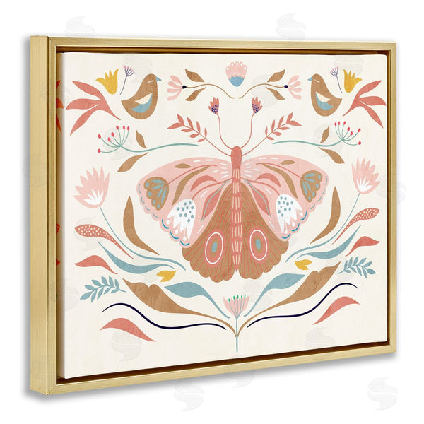 Stupell Industries Kim Allen | Boho Folk Moth