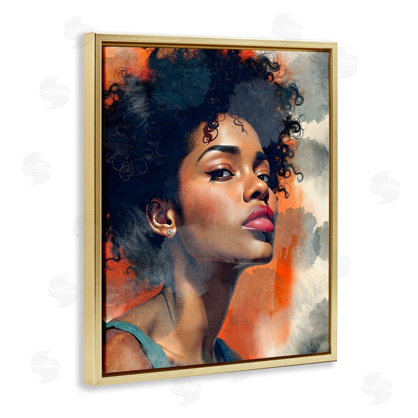 Stupell Industries Kim Allen | Bold Female Portrait