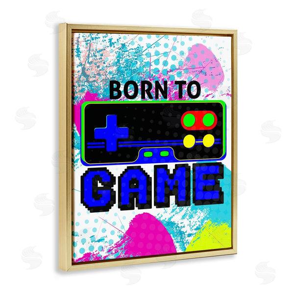 Stupell Industries Kim Allen | Boy's Born To Game
