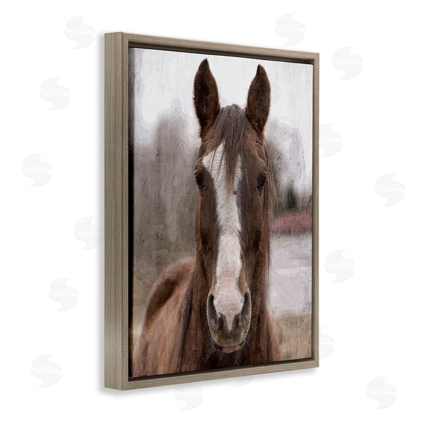Stupell Industries Kim Allen | Colt Horse Portrait