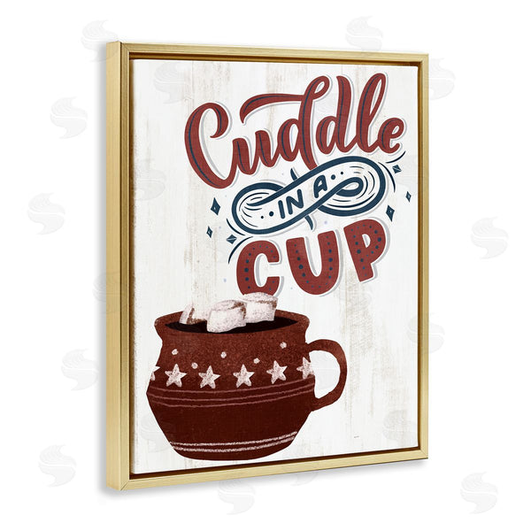 Stupell Industries Kim Allen | Cuddle In A Cup Cocoa