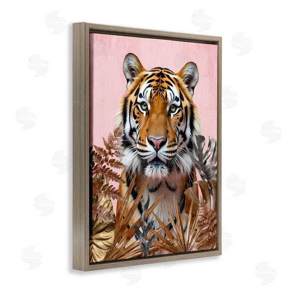 Stupell Industries Kim Allen | Fierce Tiger On Pink