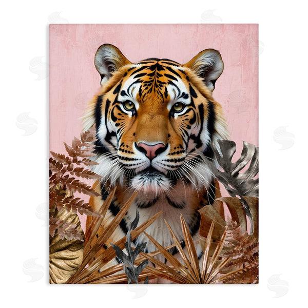 stupell industries Kim Allen | Fierce Tiger on Pink