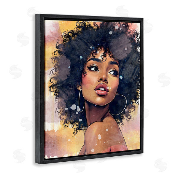 Stupell Industries Kim Allen | Focus Female Portrait