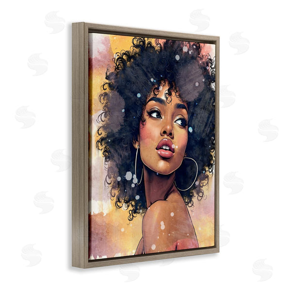 Stupell Industries Kim Allen | Focus Female Portrait