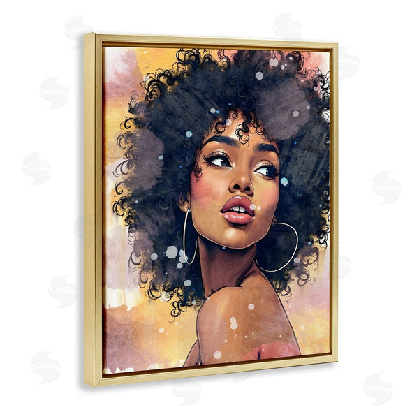 Stupell Industries Kim Allen | Focus Female Portrait