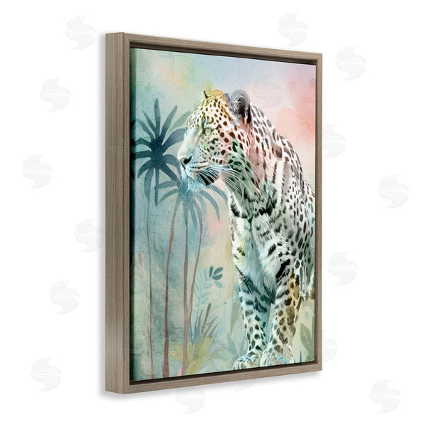 Stupell Industries Kim Allen | Gazing Jungle Leopard