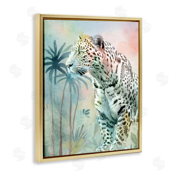 Stupell Industries Kim Allen | Gazing Jungle Leopard