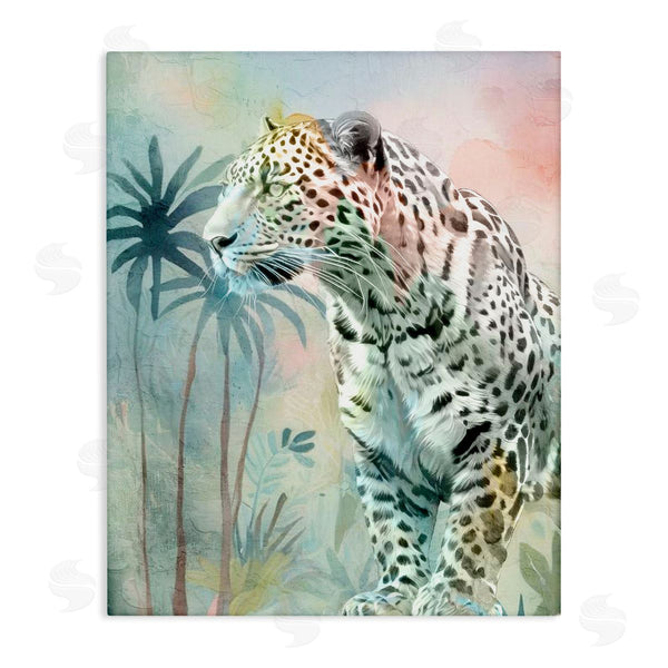 stupell industries Kim Allen | Gazing Jungle Leopard