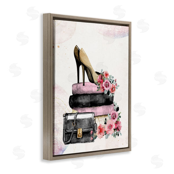 Stupell Industries Kim Allen | Glam Floral Heels