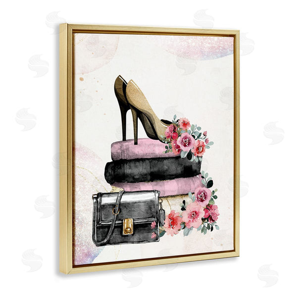 Stupell Industries Kim Allen | Glam Floral Heels