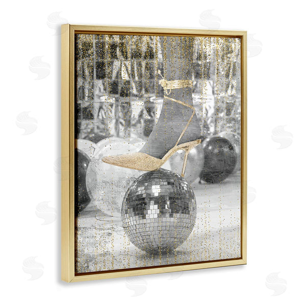 Stupell Industries Kim Allen | Glam Heels Disco Ball