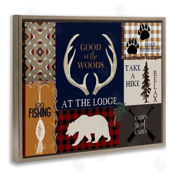 Stupell Industries Kim Allen | Good In Woods Animals