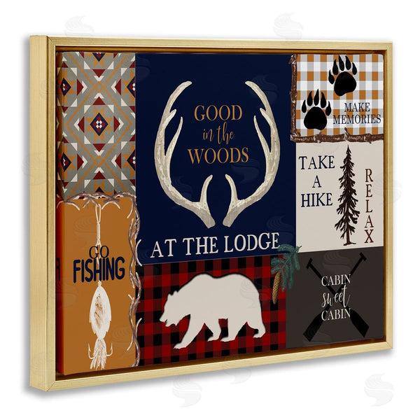 Stupell Industries Kim Allen | Good In Woods Animals