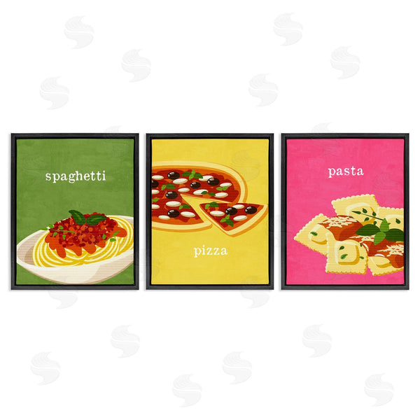 Stupell Industries Kim Allen | Italian Cuisine Meals