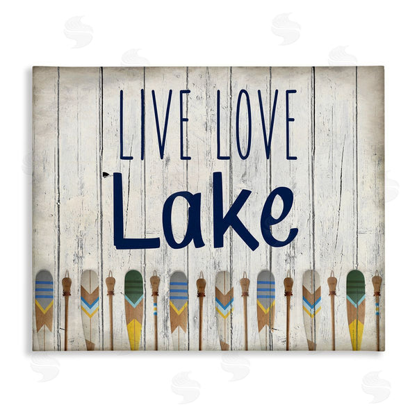 stupell industries Kim Allen | Live Love Lake Oars