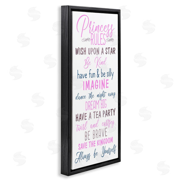Stupell Industries Kim Allen | Pastel Princess Rules