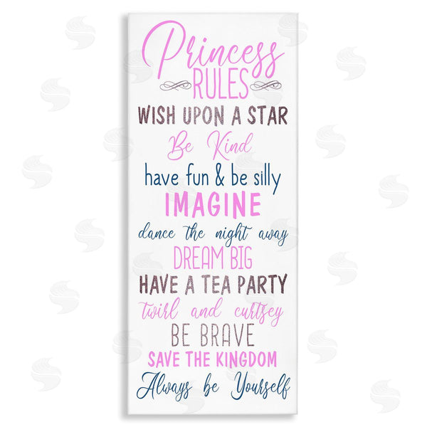 stupell industries Kim Allen | Pastel Princess Rules