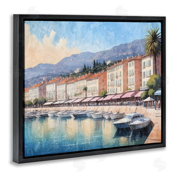 Stupell Industries Kim Allen | Quaint Seaside Marina