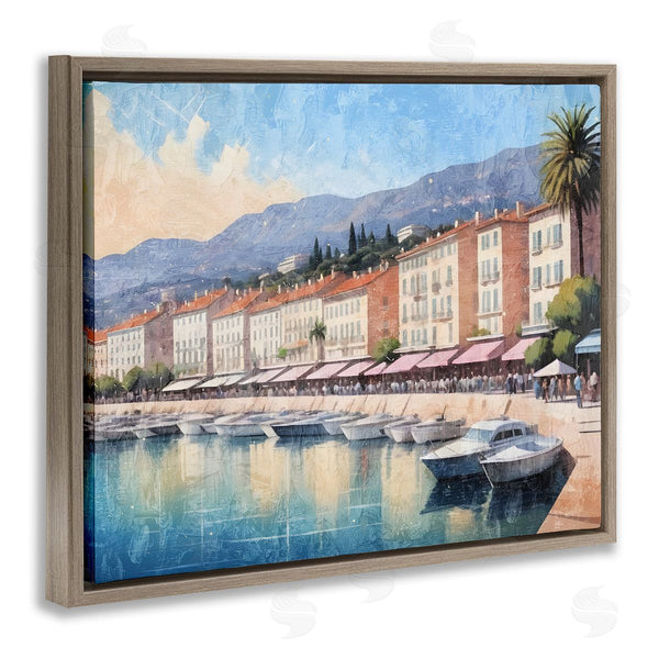 Stupell Industries Kim Allen | Quaint Seaside Marina