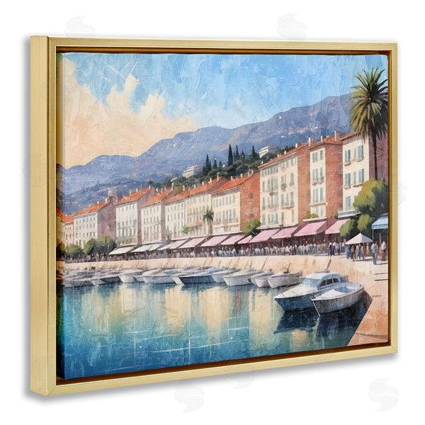 Stupell Industries Kim Allen | Quaint Seaside Marina