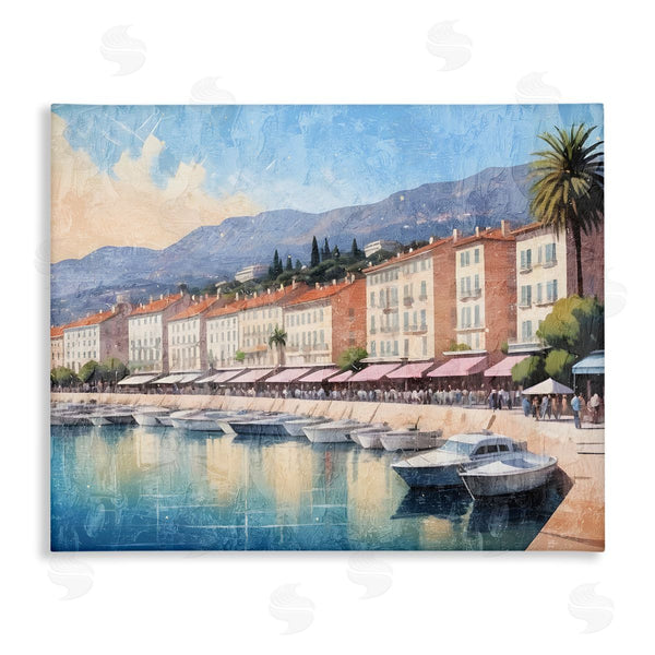 stupell industries Kim Allen | Quaint Seaside Marina