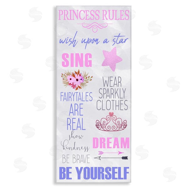 stupell industries Kim Allen | Rules For Princesses