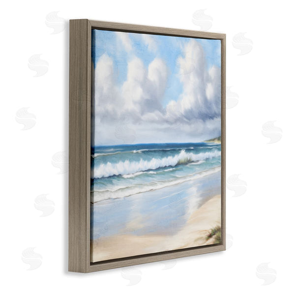 Stupell Industries Kim Allen | Sand Walk Ocean Waves