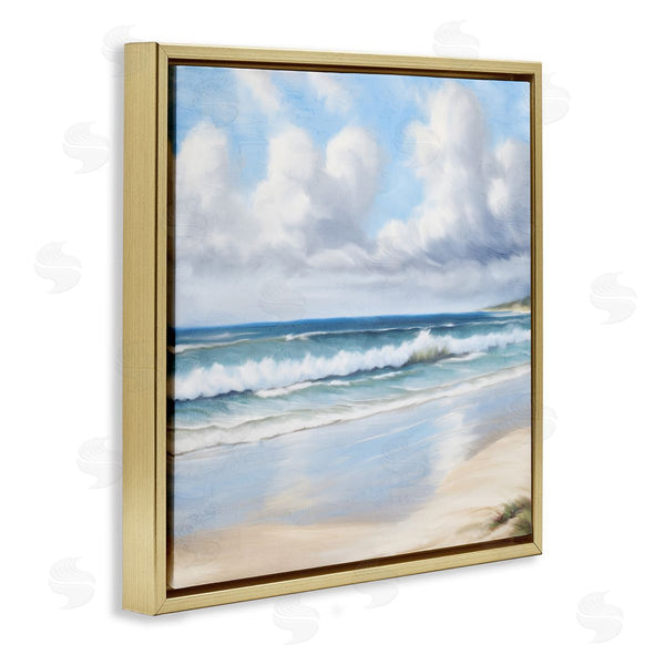 Stupell Industries Kim Allen | Sand Walk Ocean Waves