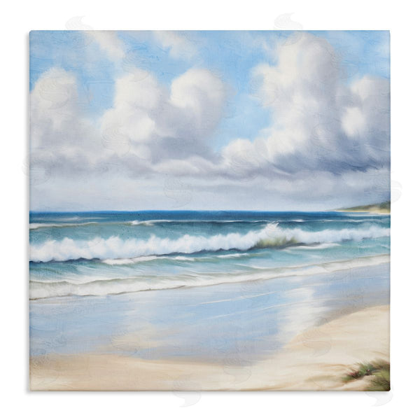 stupell industries Kim Allen | Sand Walk Ocean Waves