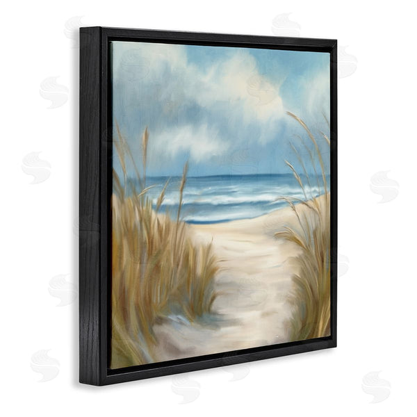 Stupell Industries Kim Allen | Sea Grass Beach Coast