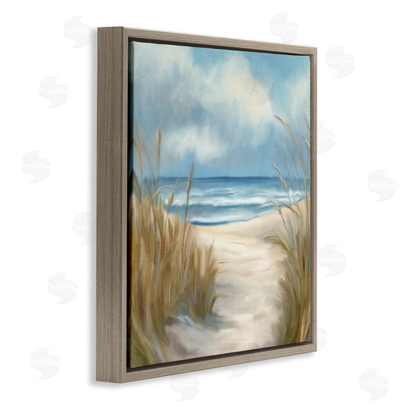 Stupell Industries Kim Allen | Sea Grass Beach Coast