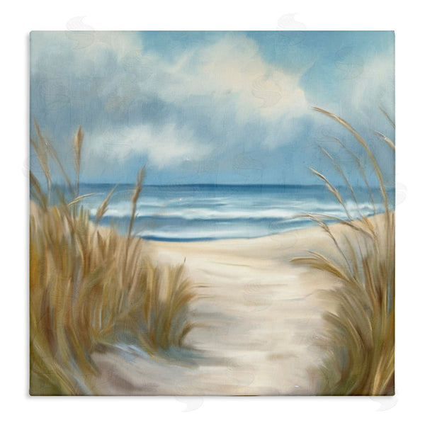 stupell industries Kim Allen | Sea Grass Beach Coast