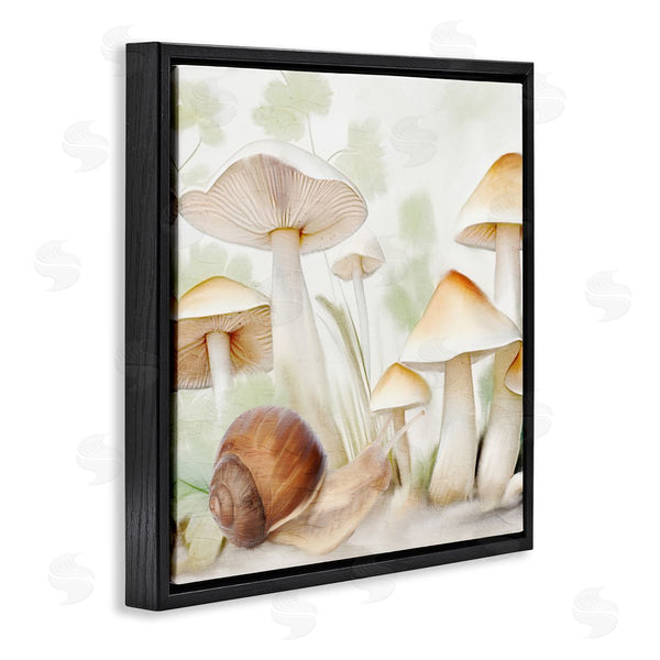 Stupell Industries Kim Allen | Snail Among Mushrooms