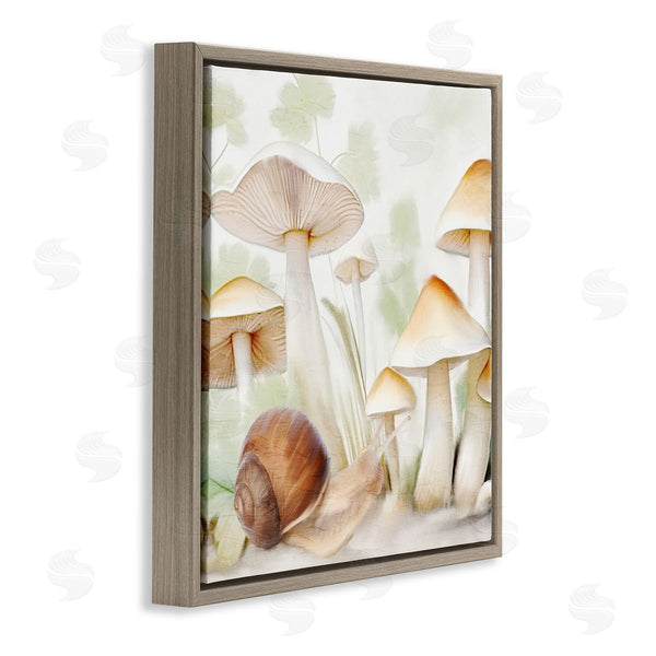 Stupell Industries Kim Allen | Snail Among Mushrooms