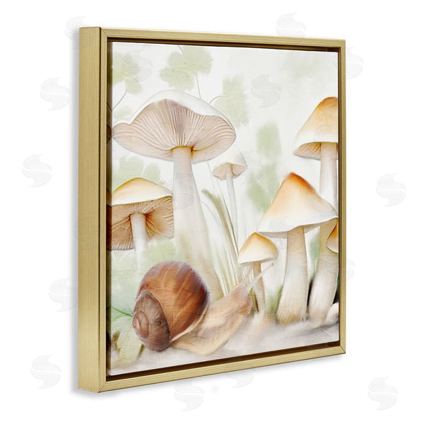 Stupell Industries Kim Allen | Snail Among Mushrooms