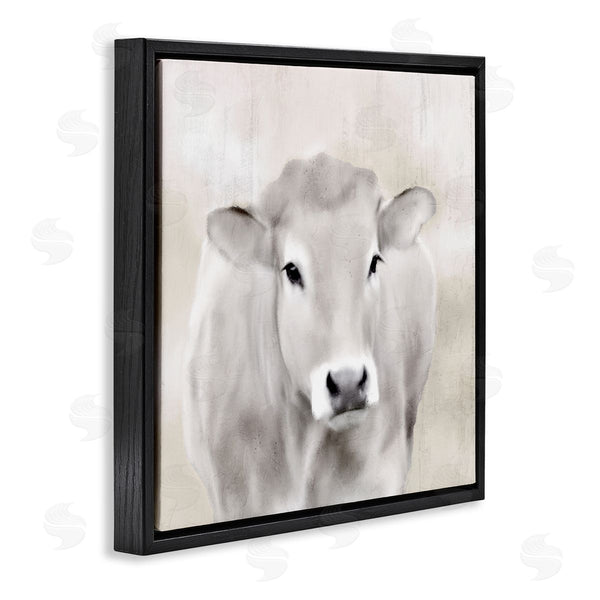 Stupell Industries Kim Allen | Soft Cattle Portrait