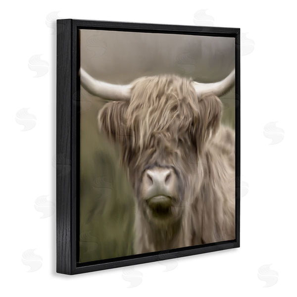 Stupell Industries Kim Allen | Soft Highland Cow