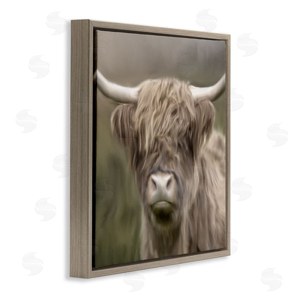 Stupell Industries Kim Allen | Soft Highland Cow